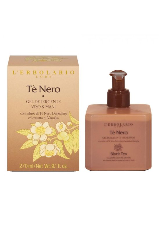 TE' NERO GEL DETERGENTE VISO & MANI 270 ML TE' NERO GEL DETERGENTE VISO & MANI 270 ML