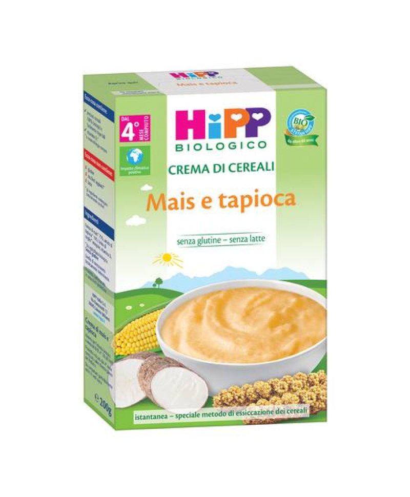 HIPP BIO CREMA CEREALI MAIS/TA