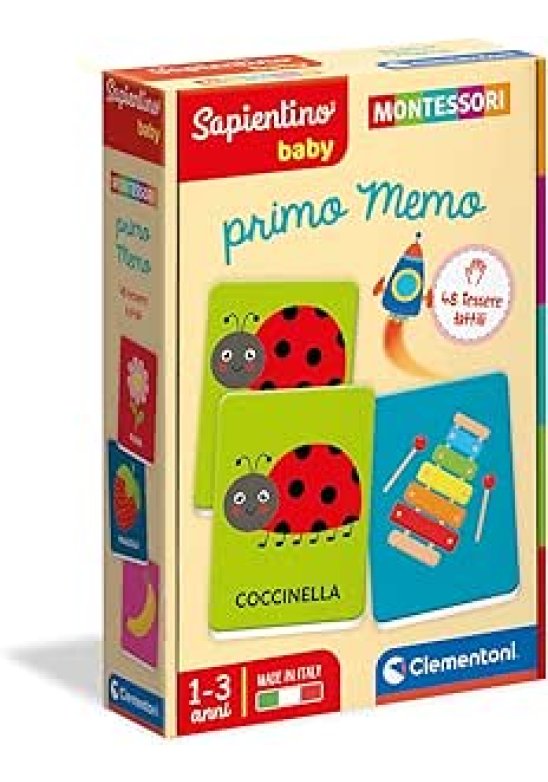 Sapientino Baby PRIMO MEMO Clementoni Montessori 1-3 anni