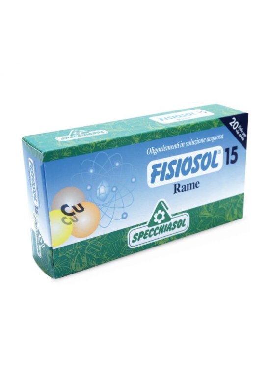 FISIOSOL 15 CU 20 fiale da 2 mL Rame