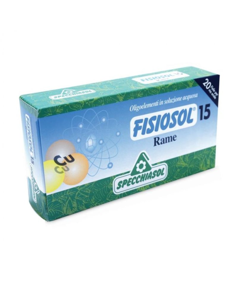 FISIOSOL 15 CU 20 fiale da 2 mL Rame