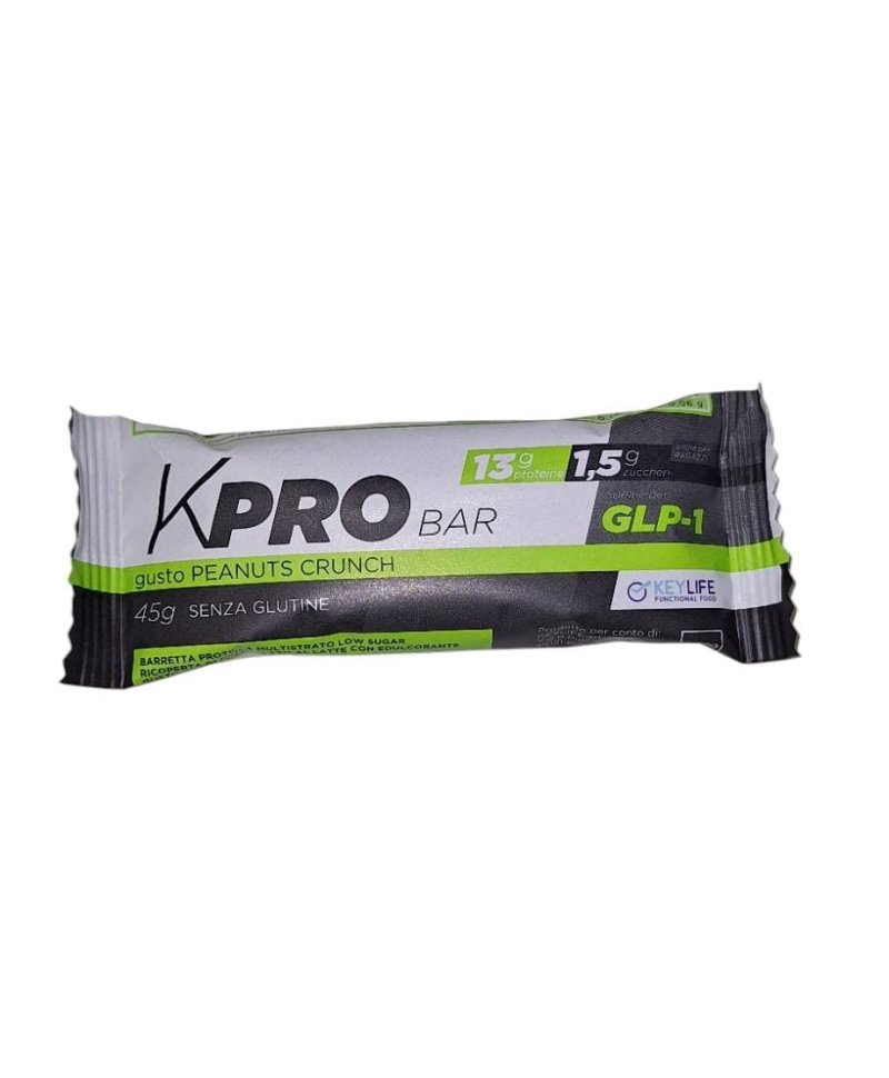 KEYLIFE KPRO BAR PEANUT CRUNCH con cioccolato al latte