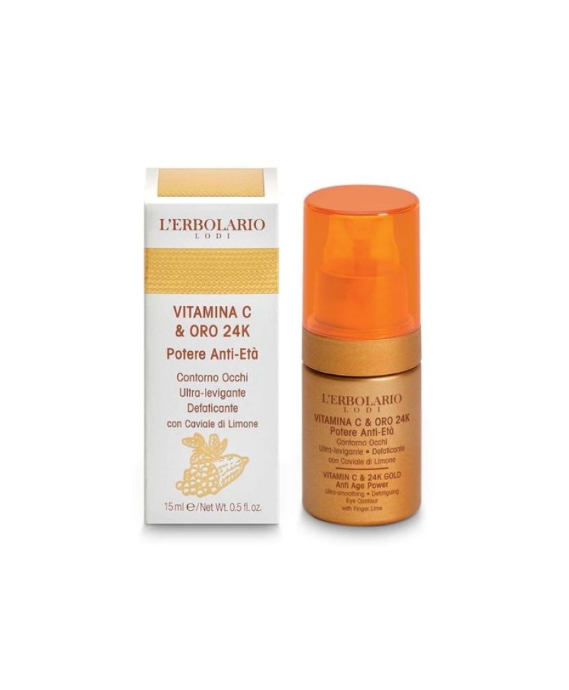 VITAMINA C & ORO 24K CONTORNO OCCHI anti-età