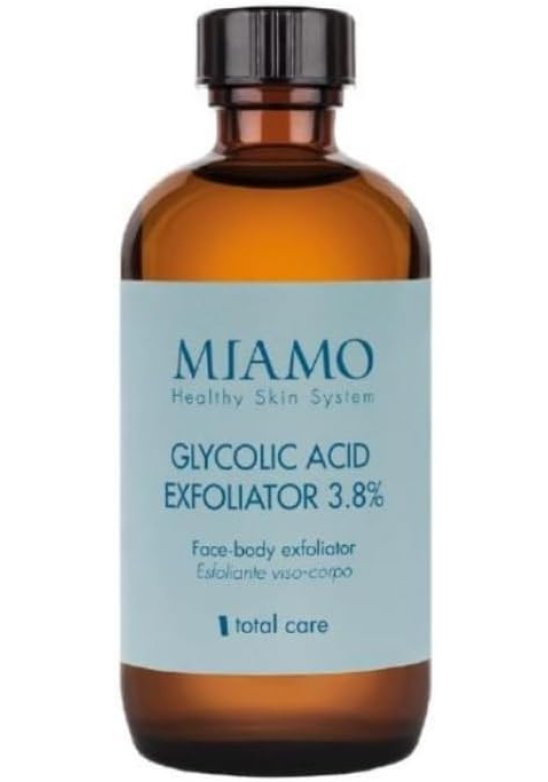 GLYCOLIC ACID EXFOLIATOR MIAMO acido glicolico esfoliante liquido