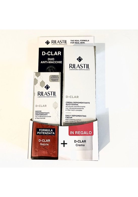 RILASTIL D CLAR cofanetto crema e gocce depigmentanti