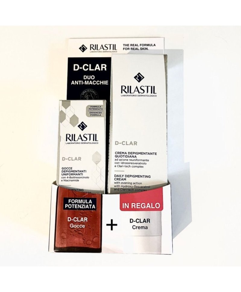 RILASTIL D CLAR cofanetto crema e gocce depigmentanti