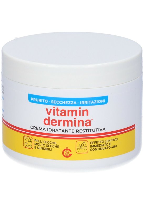 VITAMINDERMINA CREMA IDRATANTE 400 mL per pelli secche