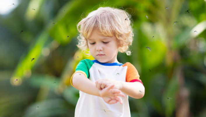 Punture di insetti bambini? Ecco come proteggerli