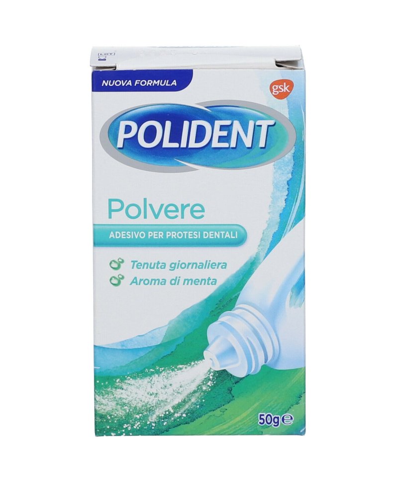 POLIDENT POLVERE MENTA 50G