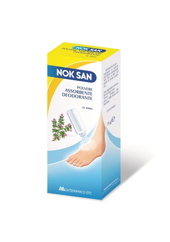 NOK SAN*POLV ASSORB DEOD 75G.