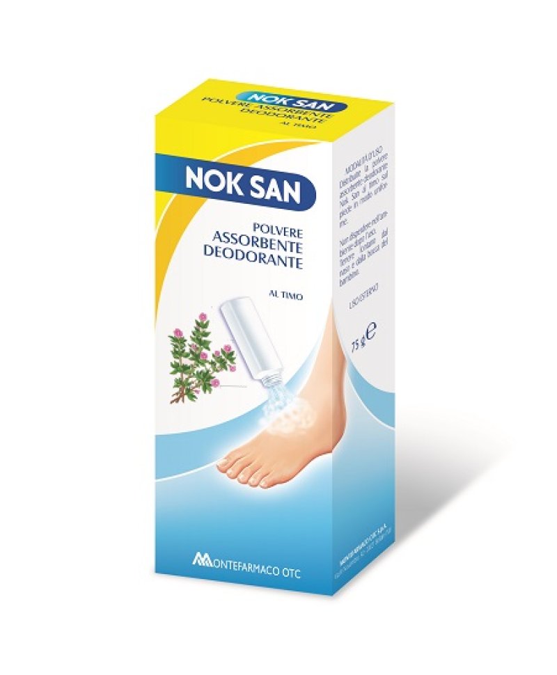 NOK SAN*POLV ASSORB DEOD 75G.