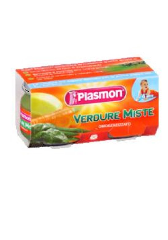 PLASMON OMOG VERDURE MISTE 2X80G