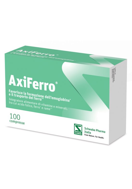 AXIFERRO 100 Compresse * NO GLUTINE*