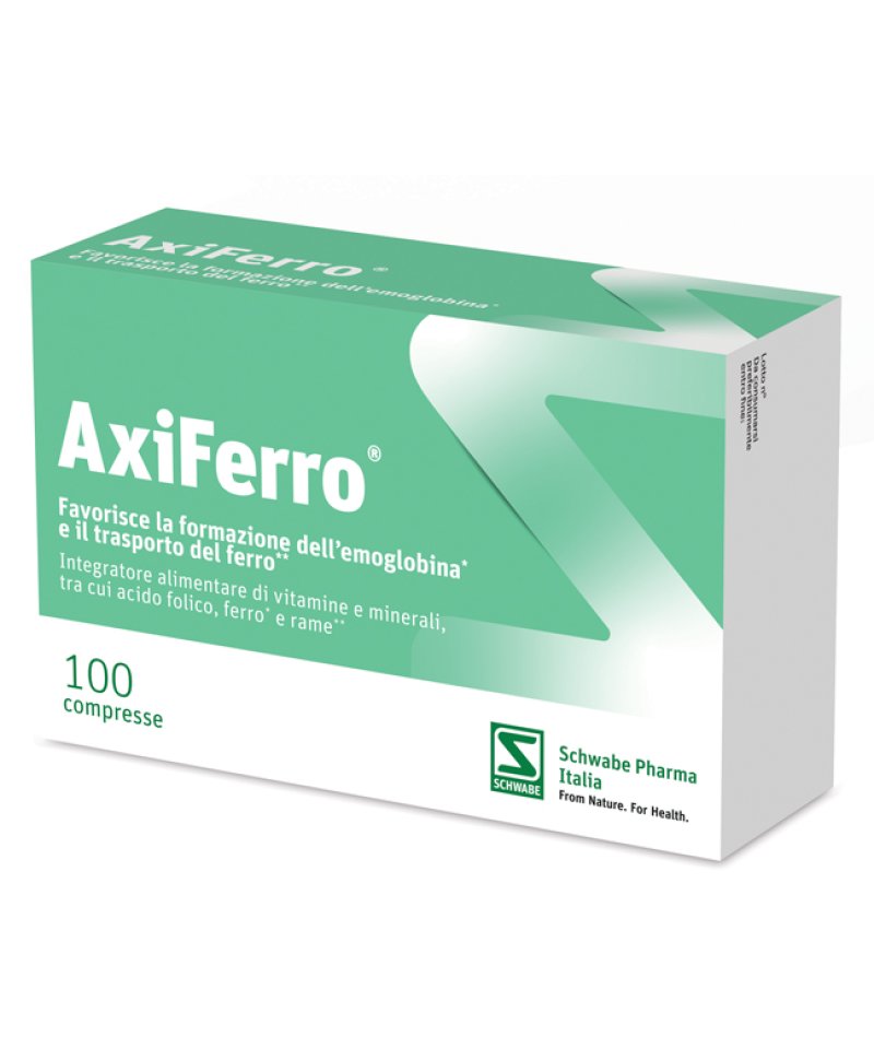 AXIFERRO 100 Compresse * NO GLUTINE*