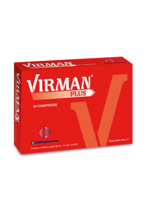 VIRMAN PLUS*INT DIET.20CPR