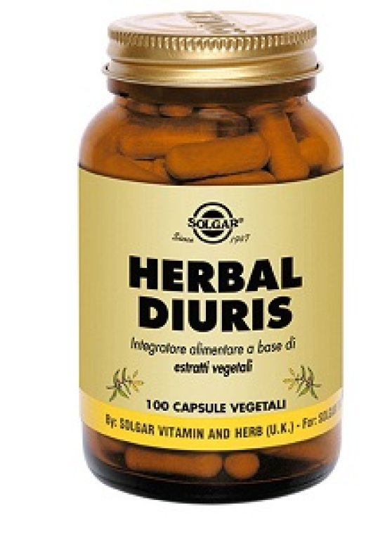 HERBAL DIURIS 100 Capsule VEG