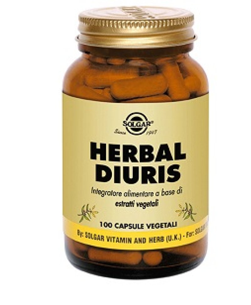 HERBAL DIURIS 100 Capsule VEG