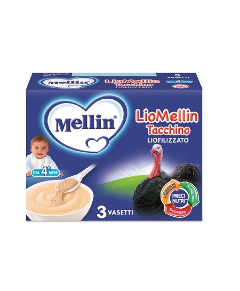 MELLIN LIOF TACCHINO 3X10G