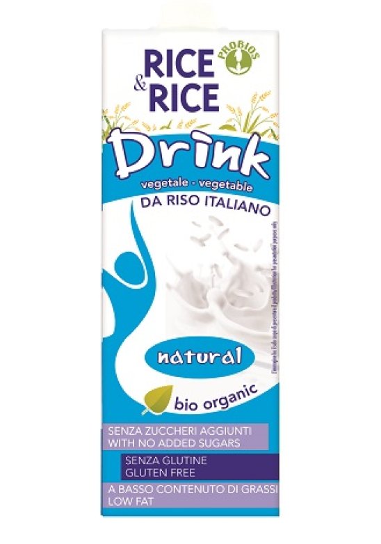 RICE&RICE BEVANDA RISO BIO 1LT S