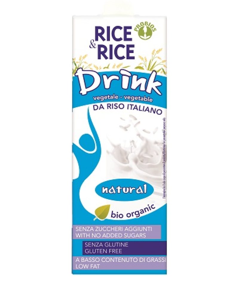 RICE&RICE BEVANDA RISO BIO 1LT S