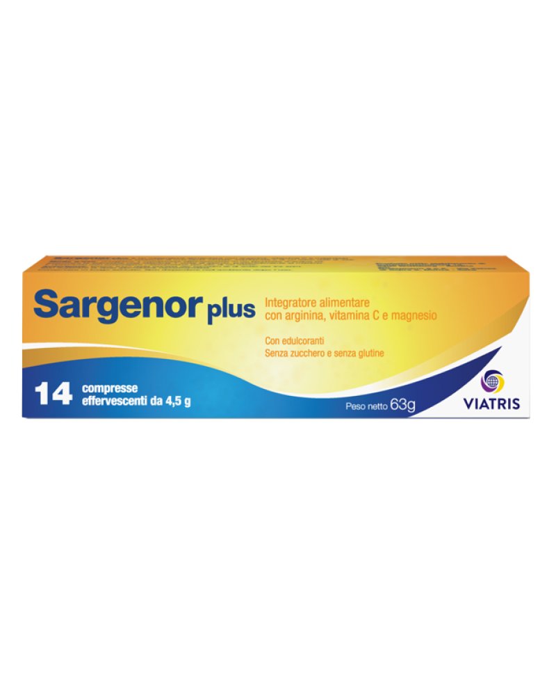 SARGENOR PLUS 14 Compresse EFFERV