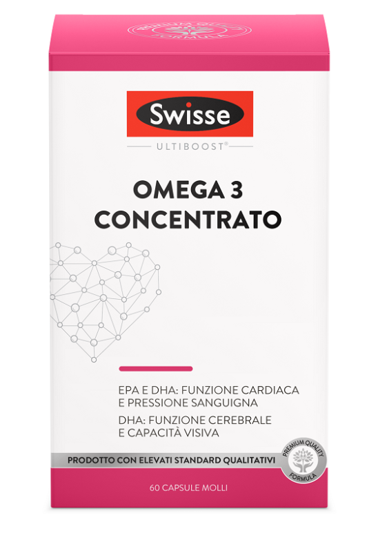 SWISSE OMEGA 3 CONC 60 Capsule