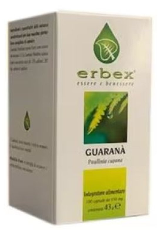 GUARANA 100CPS 430MG ERBEX