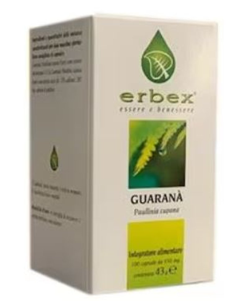 GUARANA 100CPS 430MG ERBEX