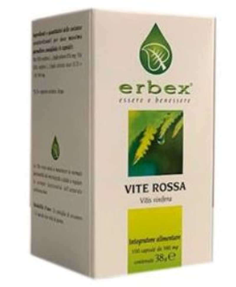 VITE ROSSA 100CPS 380MG ERBEX VITE ROSSA 100CPS 380MG ERBEX