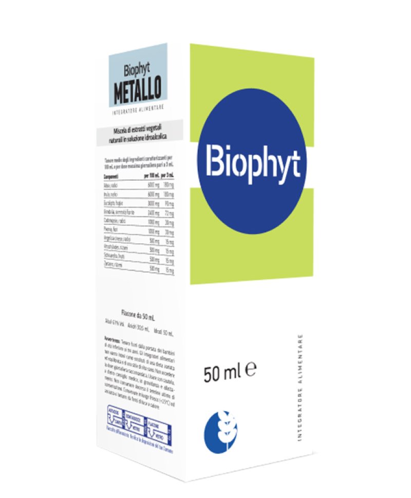 BIOPHYT METALLO 50ML BIOGROUP