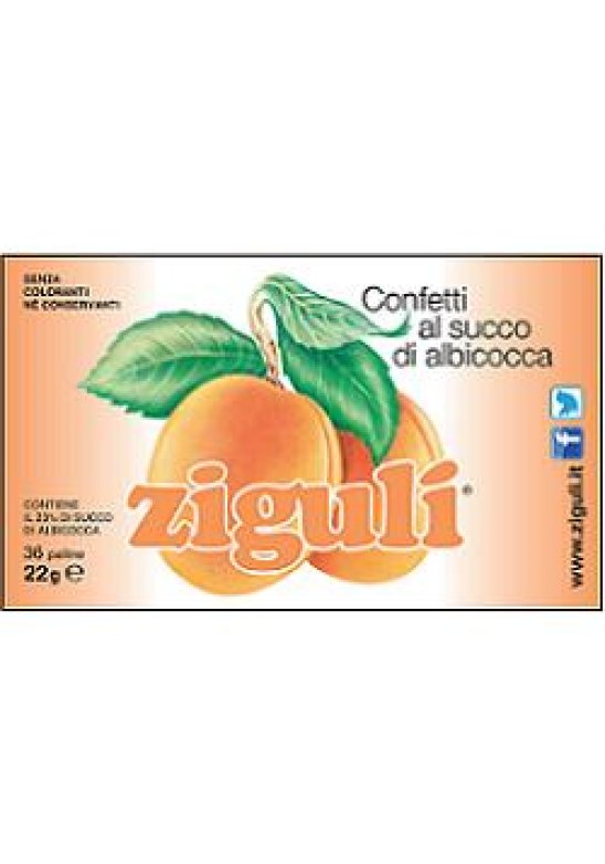 ZIGULI ALBICOCCA 36PALLINE 22G