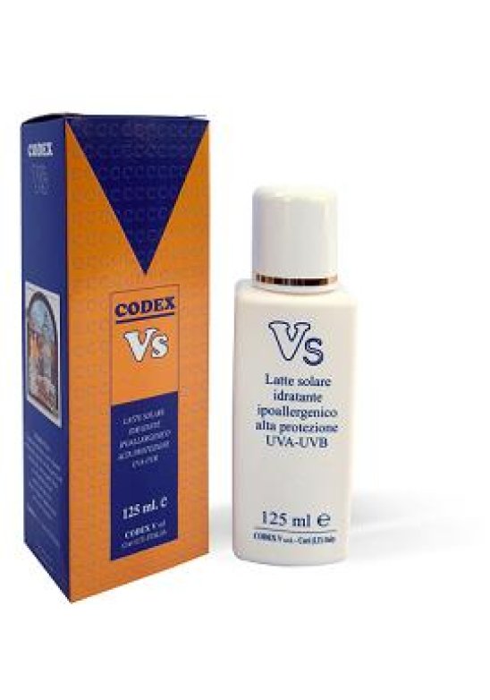 CODEX VS LATTE SOLARE 125ML