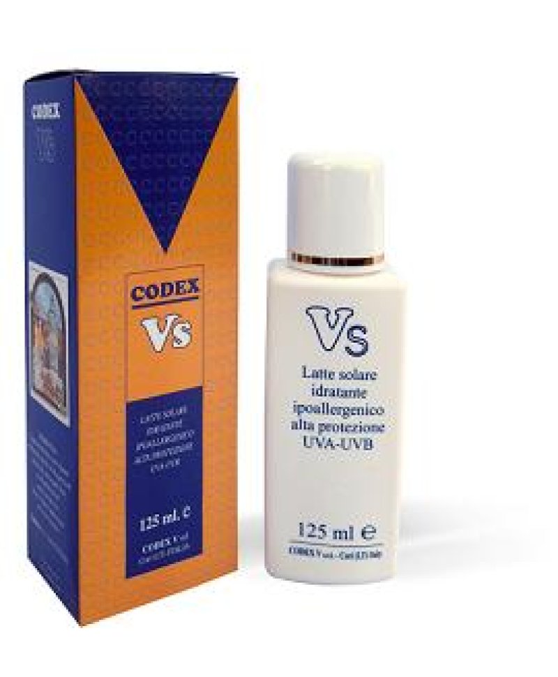 CODEX VS LATTE SOLARE 125ML