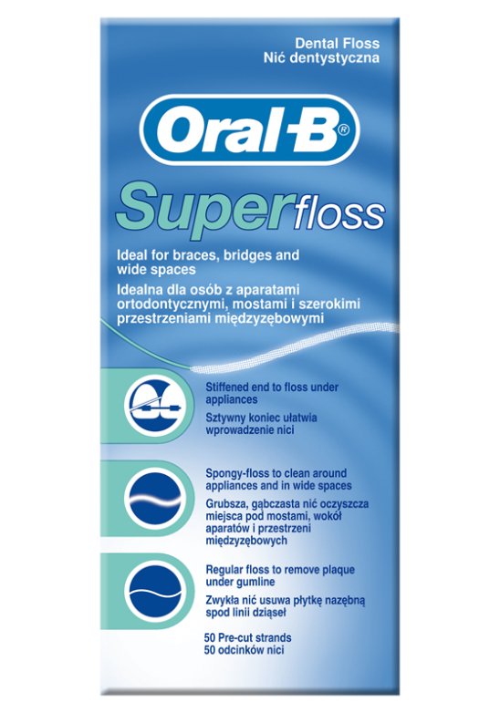 ORALB SUPERFLOSS FILO INTERDEN