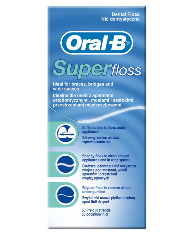 ORALB SUPERFLOSS FILO INTERDEN