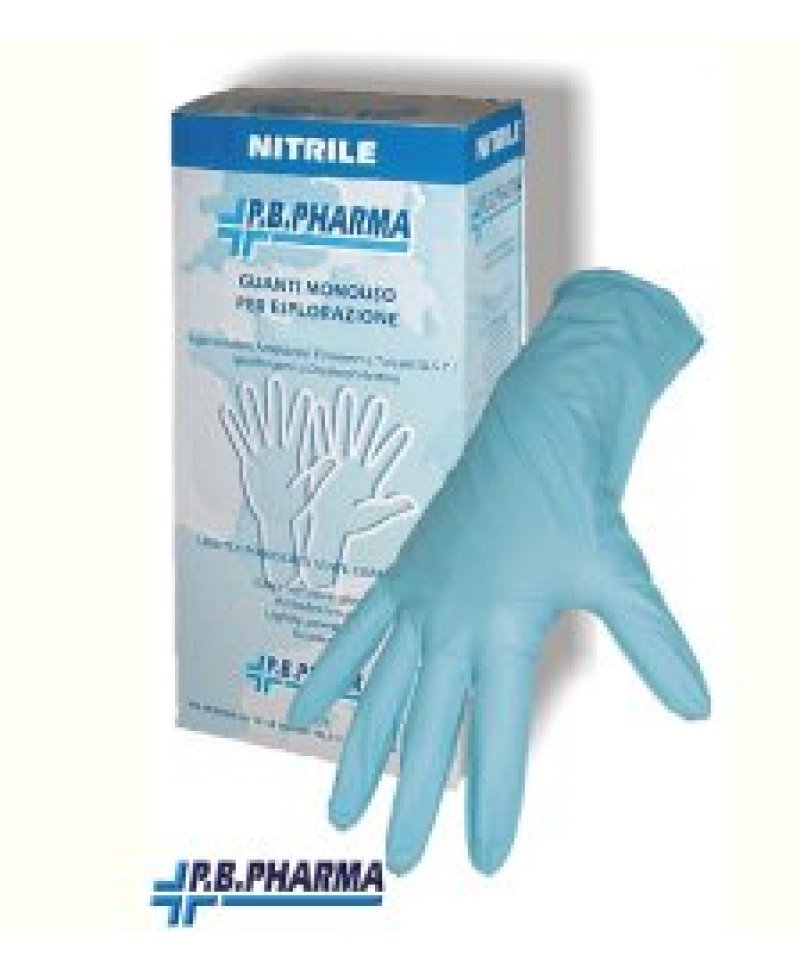 GUANTO NITRILE M 100PZ