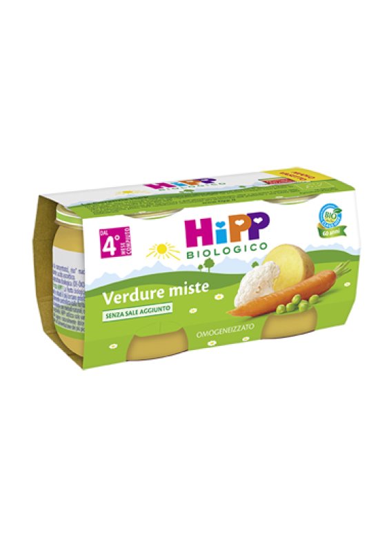 HIPP BIO OMOG VERDURE MIS 2X80