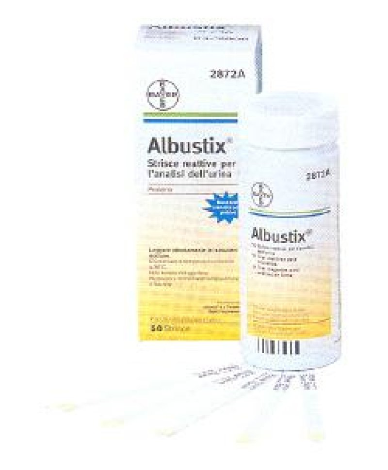 ALBUSTIX 50 STRISCE(PROTEINE)