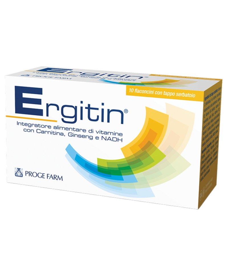 ERGITIN 10FL(CARNIT/GINS/NADH/VI