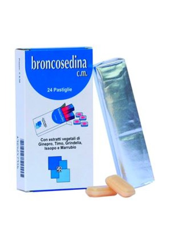 BRONCOSEDINA C.M. 24 PASTIGLIE