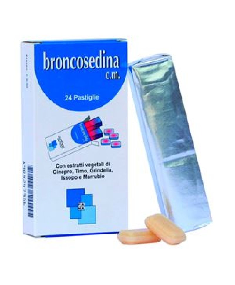 BRONCOSEDINA C.M. 24 PASTIGLIE
