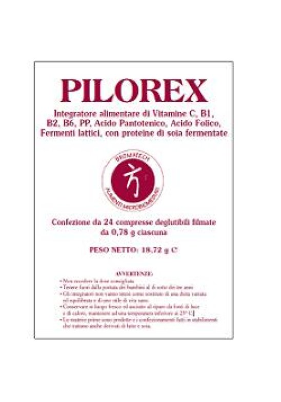 PILOREX 24 Compresse