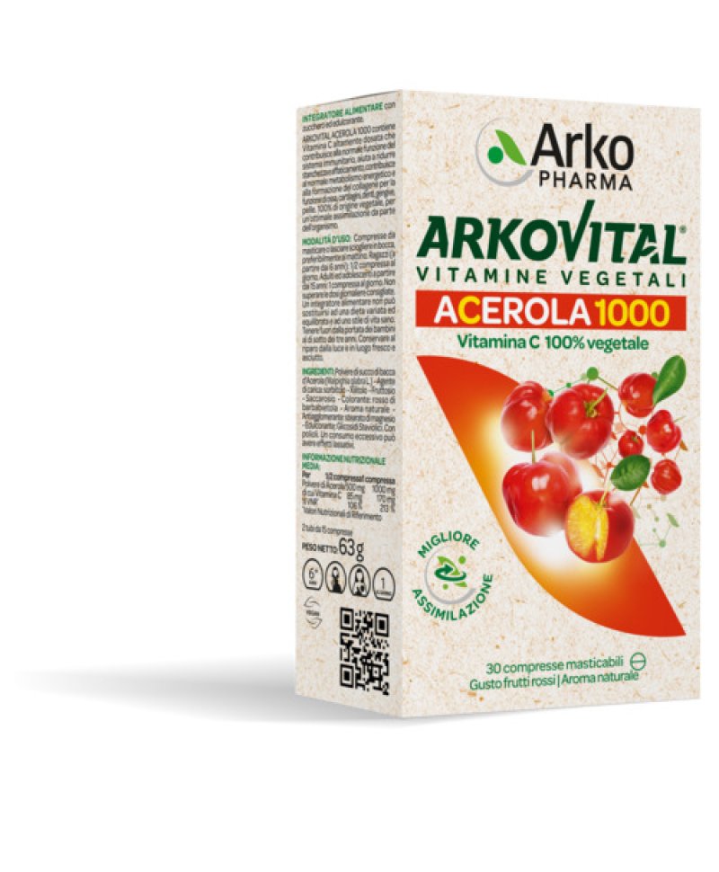 ARKOVITAL ACEROLA 1000 30 Compresse