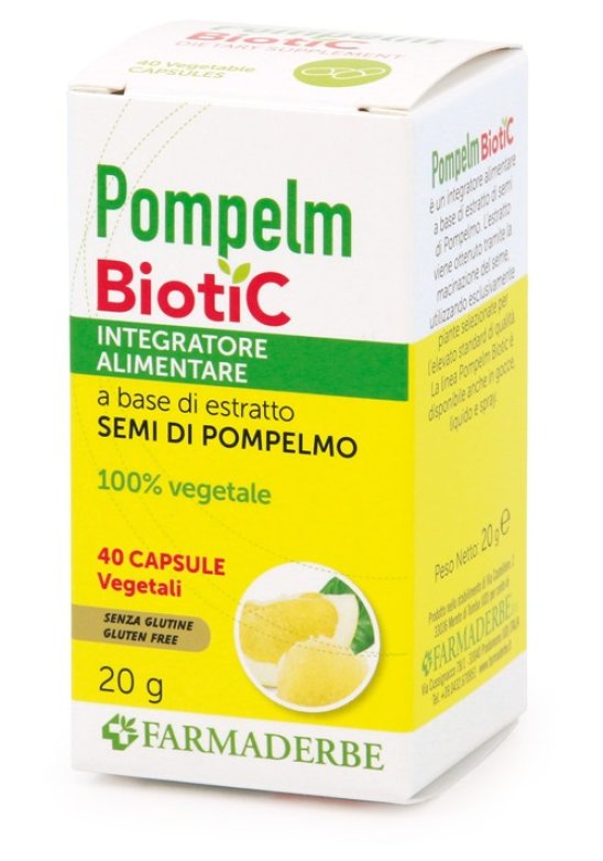 POMPELM BIOTIC 40 Capsule 16G