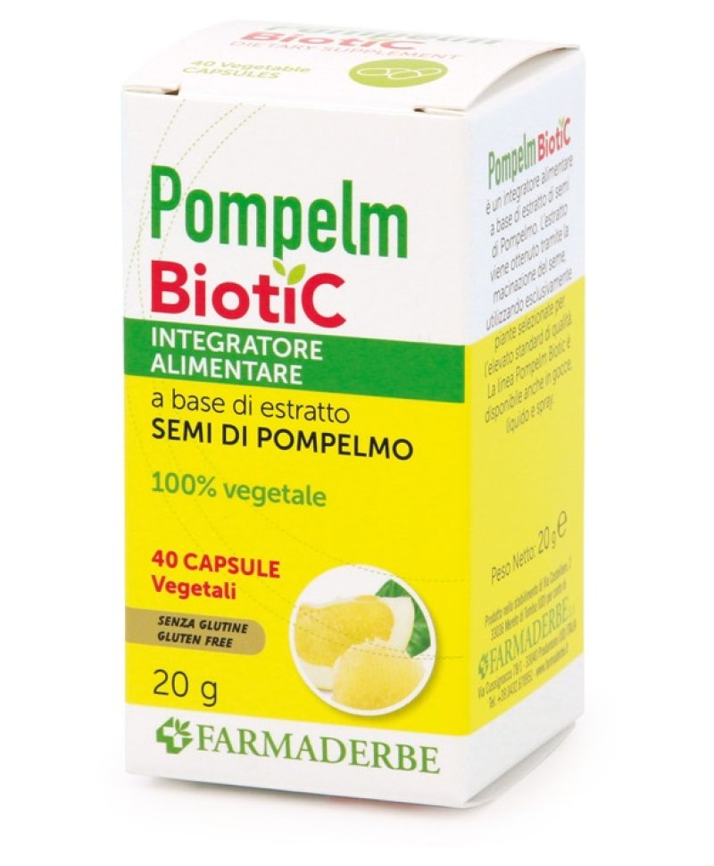 POMPELM BIOTIC 40 Capsule 16G