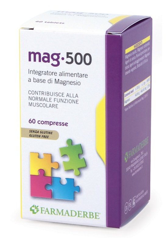 NUTRA MAGNESIO 500 60CPR 72G