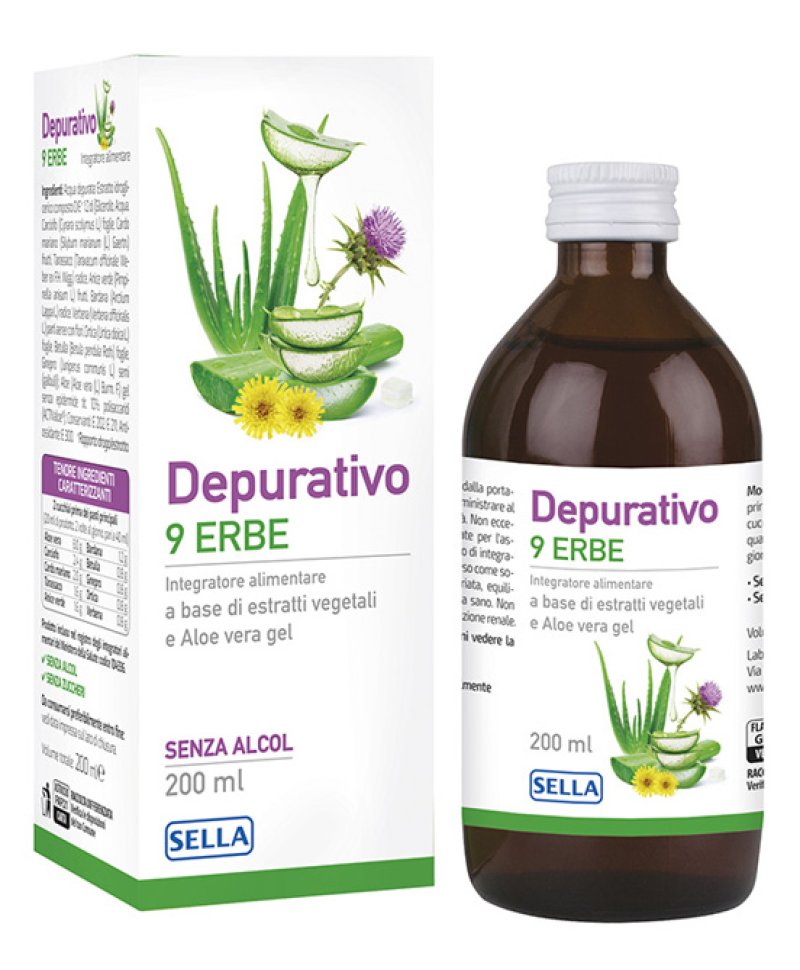 DEPURATIVO 9 ERBE 200ML DEPURATIVO 9 ERBE 200ML