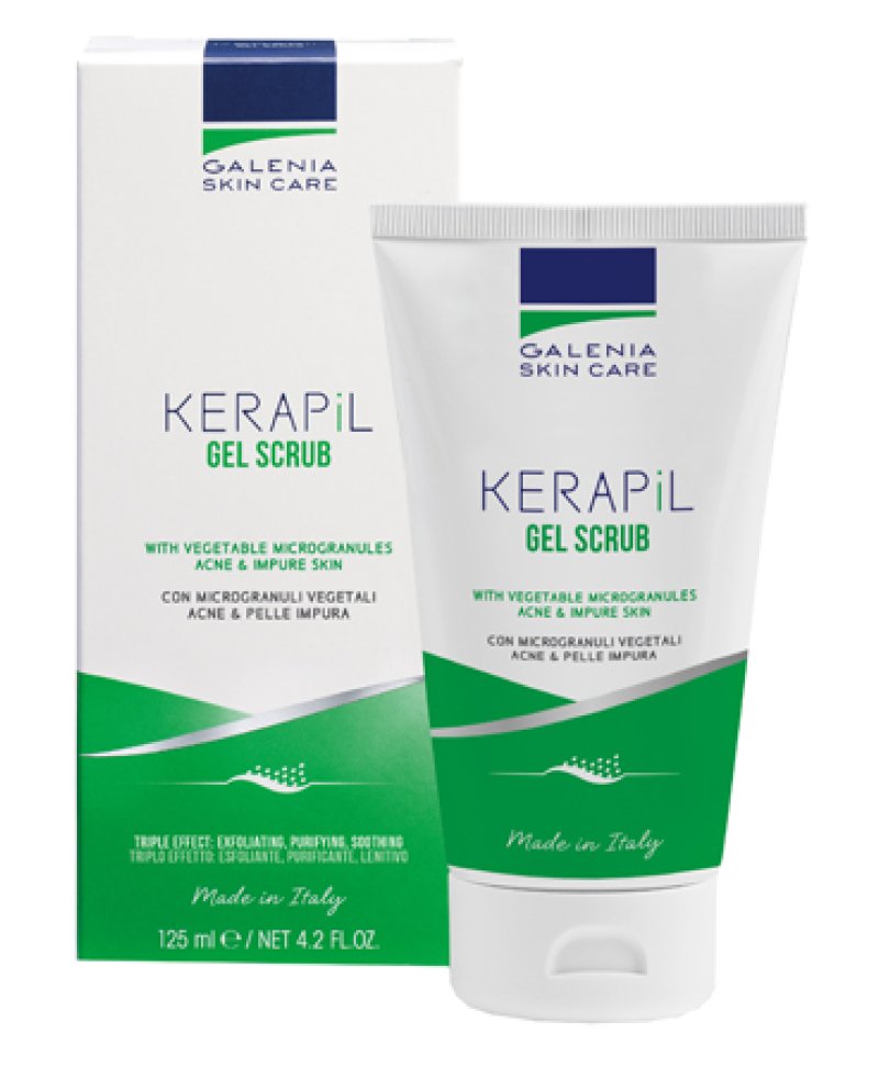 KERAPIL GEL DET.SCRUB 125ML VIS/