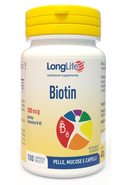 LONGLIFE BIOTIN 100CPR