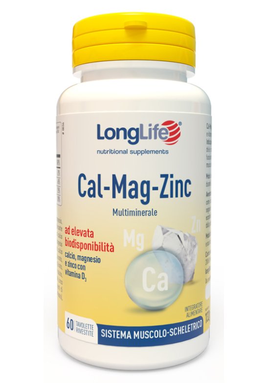 LONGLIFE CAL MAG ZINC 60TAV